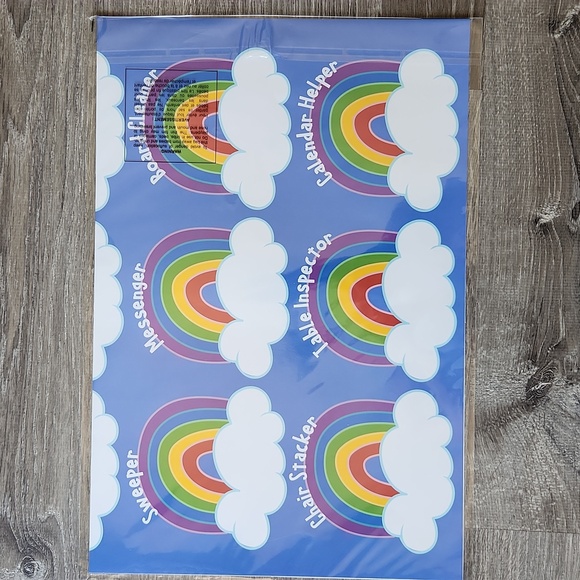 Teacher School Supplies, Wall Clings, Posters and Banner NWT - Picture 3 of 9